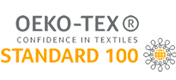 OEKO-TEX Standard 100 certification logo